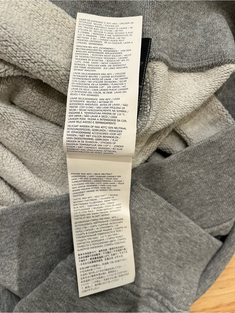 Stone Island Compass-badge Cotton Sweatshirt Grey Crewneck - Picture 9 of 9